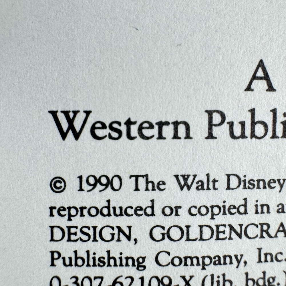 Vintage 1990 Disney’s Pinocchio Hard Back Book - Picture 3 of 3